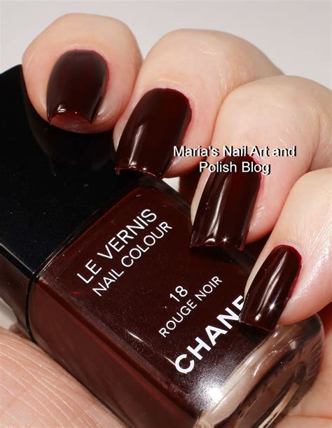 rouge noir nail polish chanel|chanel rouge noir nail lacquer.